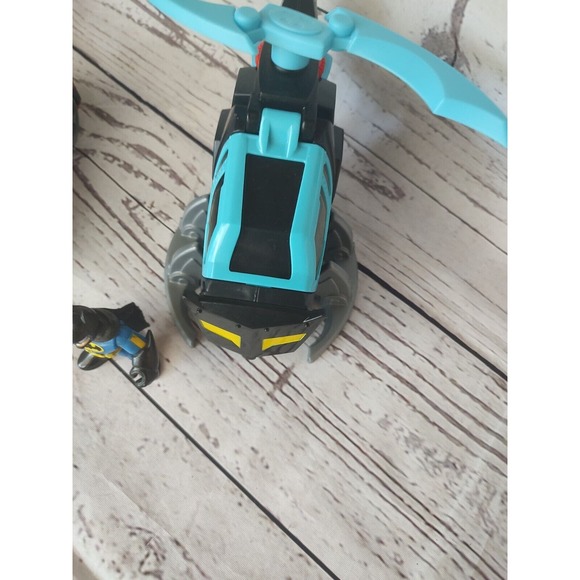 Imaginext DC Super Friends Batman Batcopter Helicopter & Batmobile W/ Figure - Picture 5 of 10